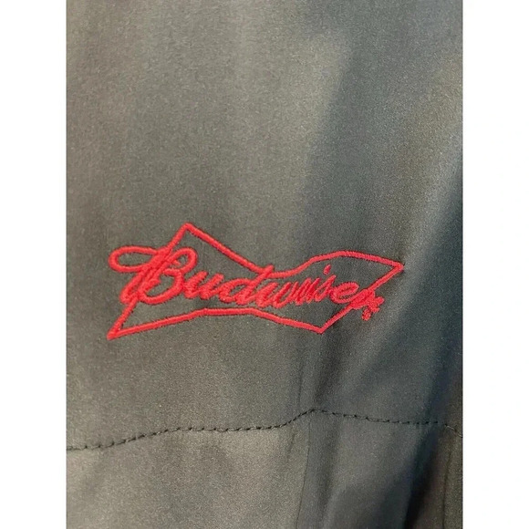 Weatherproof Garment Co. Mens L Budweiser Jacket 3-in-1 Black Coat 18500174 6086 - Picture 16 of 16